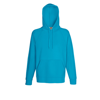 Lightweight Hooded Sweatshirt in azure-blue