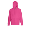 Lightweight Hooded Sweatshirt in fuchsia