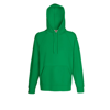 Lightweight Hooded Sweatshirt in kelly-green