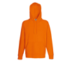 Lightweight Hooded Sweatshirt in orange