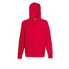 Lightweight Hooded Sweatshirt in red