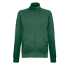 Lightweight Sweatshirt Jacket in bottle-green