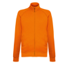 Lightweight Sweatshirt Jacket in orange