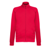 Lightweight Sweatshirt Jacket in red