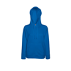 Lady-Fit Lightweight Hooded Sweatshirt in royal-blue