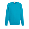Lightweight Raglan Sweatshirt in azure-blue