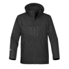 Snowburst Thermal Shell in black-black