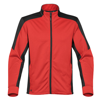 Chakra Fleece Jacket in bright-red