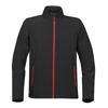 Orbiter Softshell in black-red