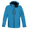 Expedition Softshell in electricblue-black