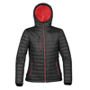 Women'S Gravity Thermal Shell in black-truered