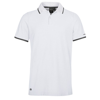 Cignus Performance Polo in white-granite