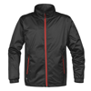 Axis Shell Jacket in black-red