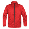 Axis Shell Jacket in red-black
