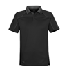 Crossover Performance Polo in black-graphite