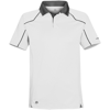 Crossover Performance Polo in white-graphite