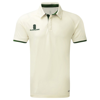 Ergo Short Sleeve Shirt in white-greentrim