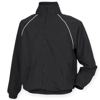 Start-Line Track Top in black-whitepiping