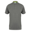 Short Collar Polo in greymarlgrey