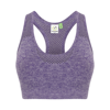 Women'S Seamless Sports Bra in purple-marl