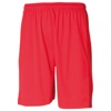 Teamsport All-Purpose Longline Lined Shorts in red-red