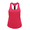 Women'S Tridri® Performance Strap Back Vest in hot-pink