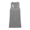 Women'S Tridri® 'Laser Cut' Vest in silver-melange