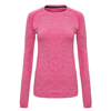 Women'S Seamless '3D Fit' Multi-Sport Performance Long Sleeve Top in pink