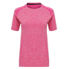 Women'S Seamless '3D Fit' Multi-Sport Performance Short Sleeve Top in pink