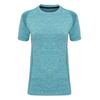 Women'S Seamless '3D Fit' Multi-Sport Performance Short Sleeve Top in turquoise