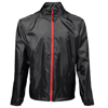 Contrast Lightweight Jacket in black-red