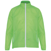 Contrast Lightweight Jacket in lime-white