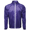 Contrast Lightweight Jacket in purple-white