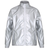 Contrast Lightweight Jacket in silver-white