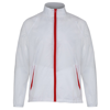 Contrast Lightweight Jacket in white-red