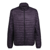 Tribe Fineline Padded Jacket in aubergine