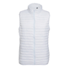 Tribe Fineline Padded Gilet in white