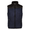 Domain Two-Tone Gilet in navy-black