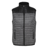 Domain Two-Tone Gilet in steel-black