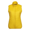 Women'S Tribe Fineline Padded Gilet in bright-yellow