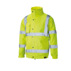 Hi-Vis Bomber Jacket (Sa22050) in saturn-yellow