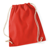 Cotton Gymsac in bright-red