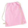 Cotton Gymsac in classicpink-white