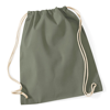 Cotton Gymsac in olive-green