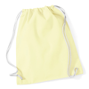 Cotton Gymsac in pastellemon-white