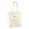 Organic Cotton Shopper in natural