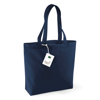 Organic Cotton Shopper in navy