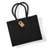 Jute Classic Shopper in black-black