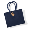 Jute Classic Shopper in navy-navy