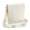 Fairtrade Cotton Canvas Mini Messenger in natural